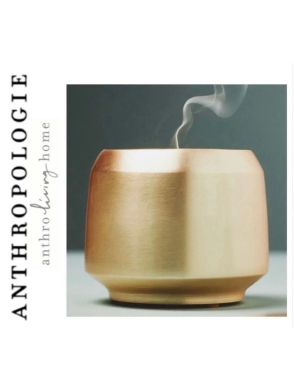 NWT Anthropologie The Gather Candle Ambered Topaz/ Medium